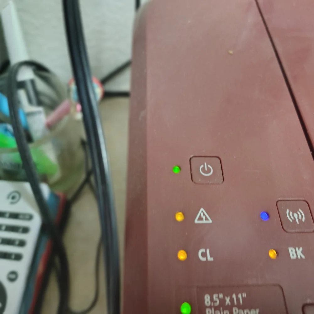Canon Red Multifunction Printer